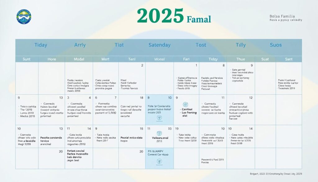 Calendário Bolsa Família atualizado 2025