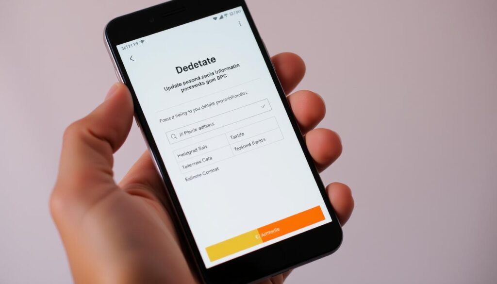 Como atualizar dados do BPC pelo celular
