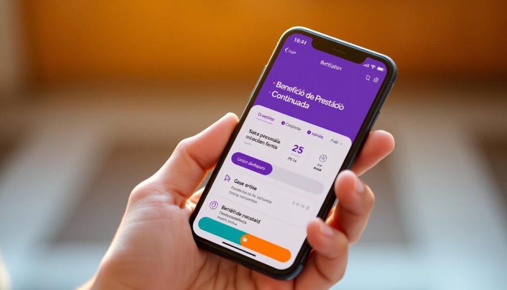 Como consultar o BPC pelo app