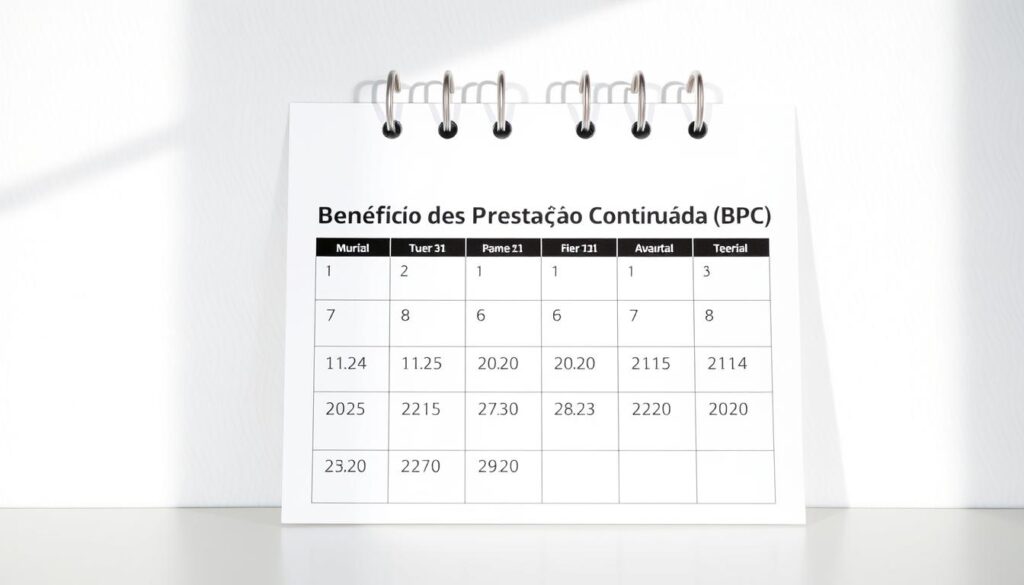 Valor do BPC e calendário de pagamento